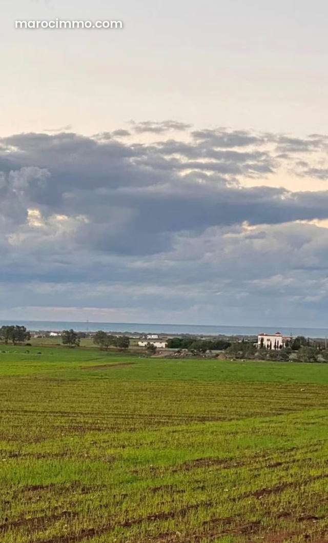 Terrain à vendre à dar bouazza – vue sur mer — Dar Bouazza