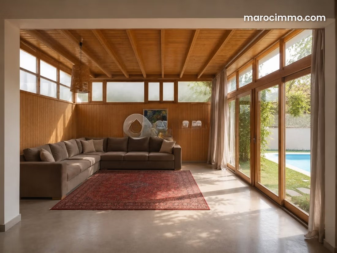 Villa neuve avec piscine à Dar Bouazza, à vendre — Dar Bouazza