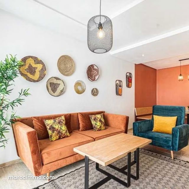 Appartement à Louer de 66.0 m² à Casablanca, Maarif Extension — Casablanca