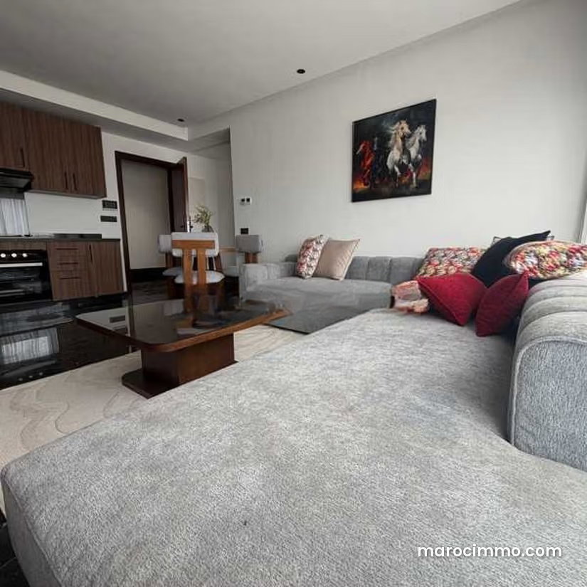 Bright Furnished Apartment for Rent in Dar Bouazza — Dar Bouazza