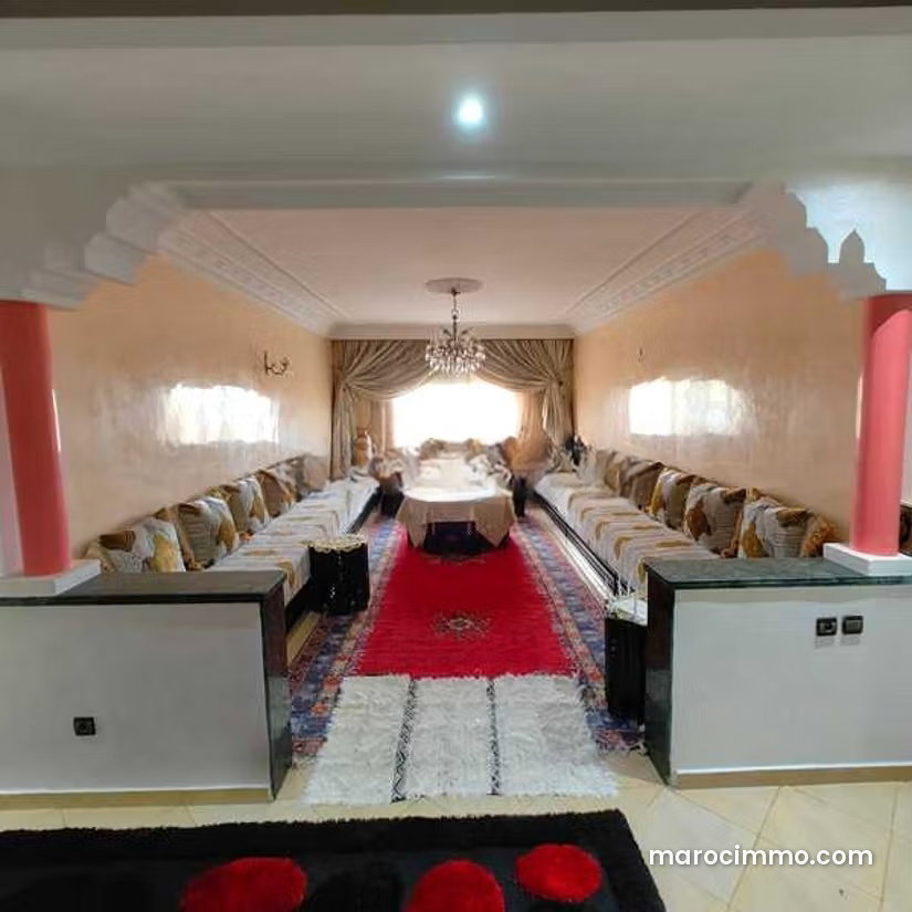 Spacious 200 m² apartment in Sala El Jadida, Salé, with garden — Salé