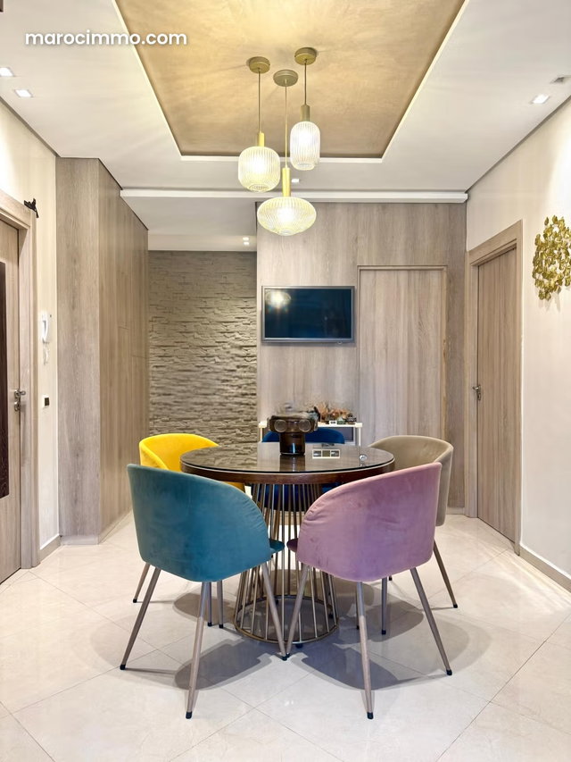 Appartement à l'achat à Hay Mabrouka. 3 pièces confortables. Bien meublé — 4