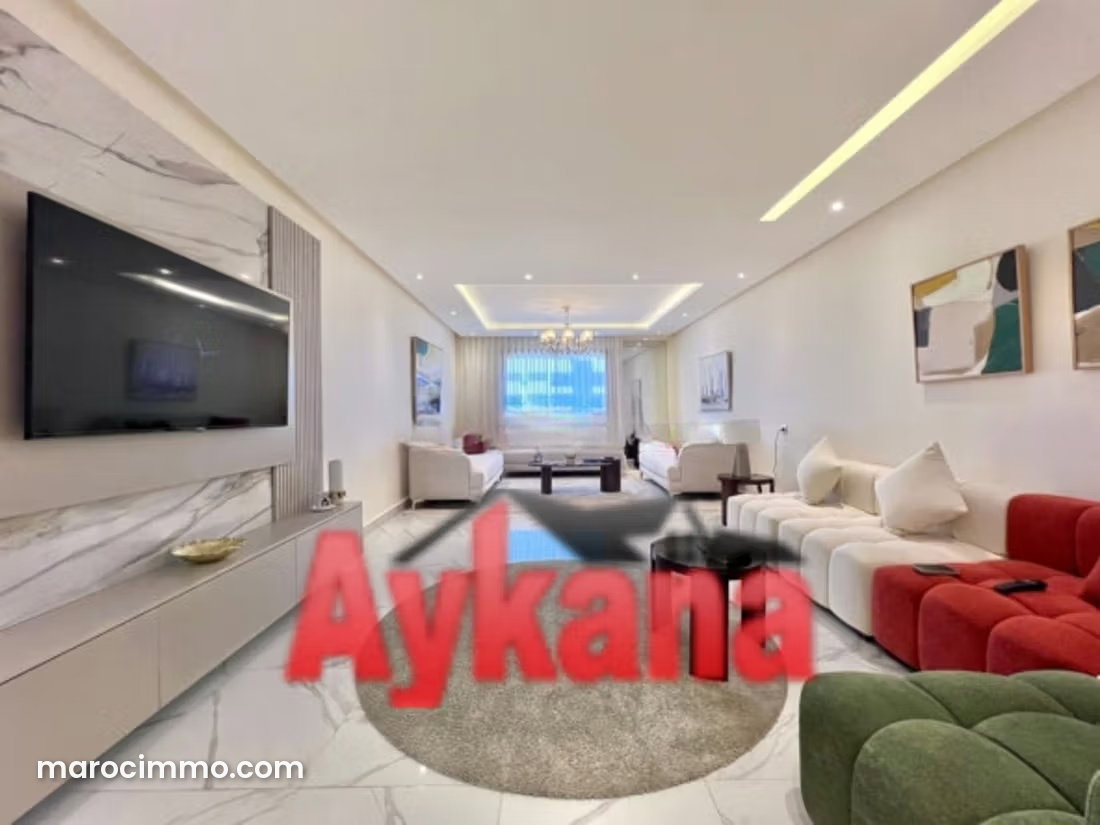 Appartement meublé avec piscine à Harhoura Temara — Temara