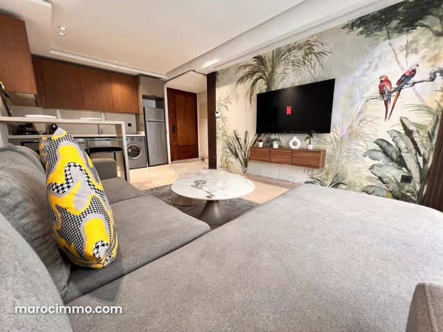 Location d'un appartement à Les princesses. Superficie 60 m². Bien meublé — Casablanca