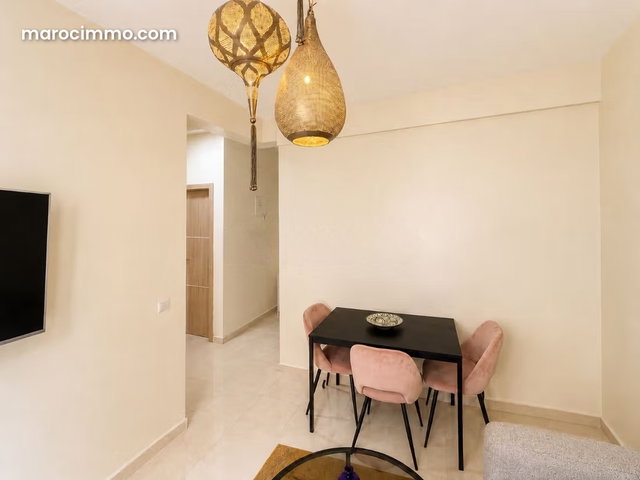 Bel appartement à vendre à Route de Safi. 2 chambres. Meublé — 4