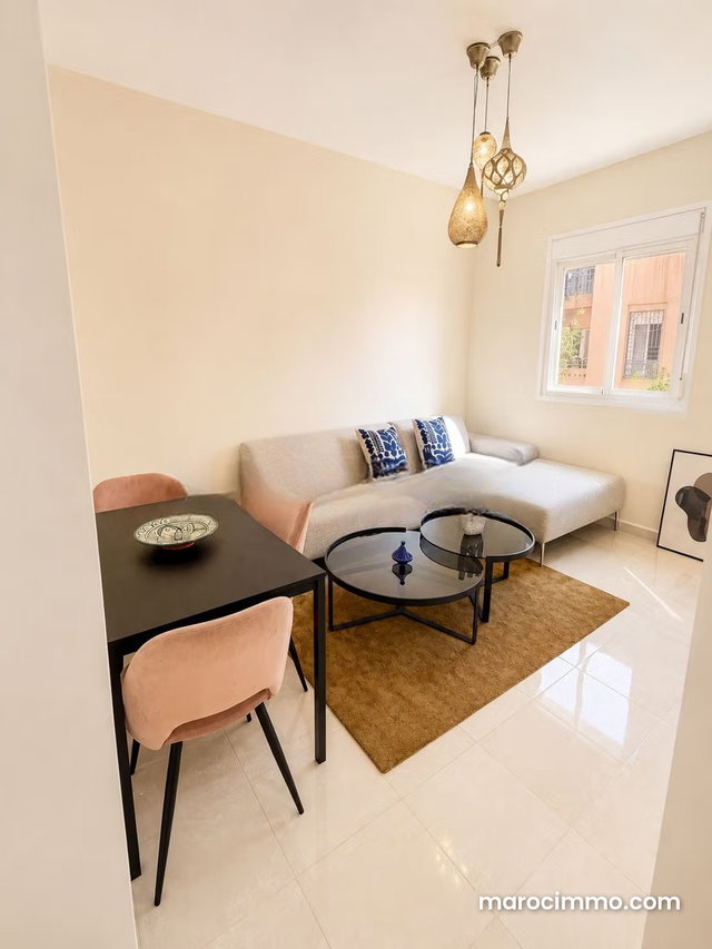Bel appartement à vendre à Route de Safi. 2 chambres. Meublé — 2