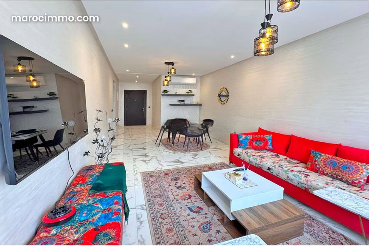 Appartement meublé à louer à la Palmeraie Marrakech avec piscine — Marrakech
