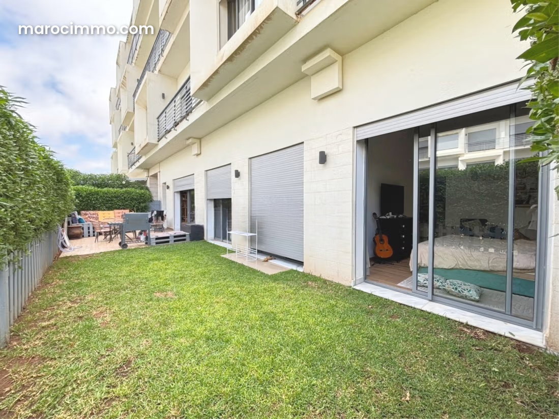 Appartement rez, de, jardin à Dar Bouazza, à vendre — Dar Bouazza