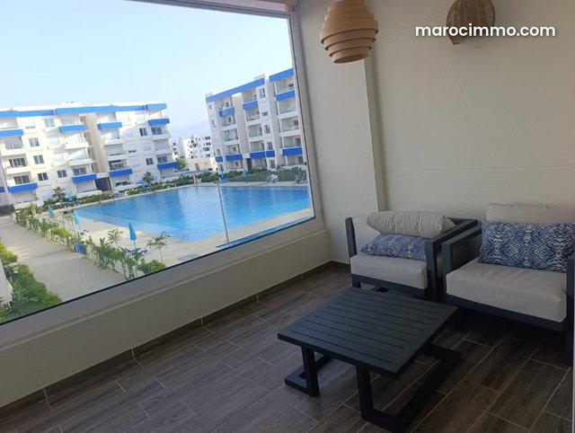 Beautiful Apartment for Rent in Martil. 100 m². Furnished — 2