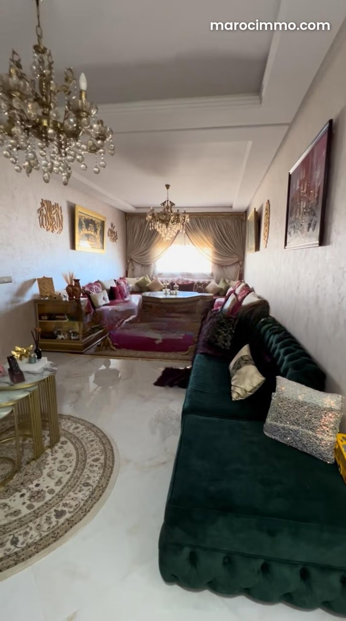 Appartement meublé 100 m² avec terrasse à Ahlane Tanger — Tanger