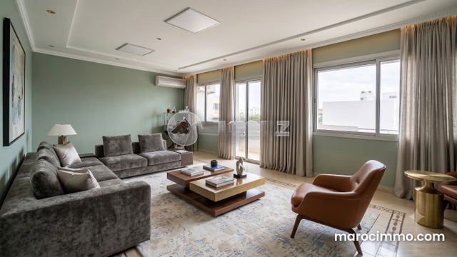Appartement à vendre 177 m², 3 chambres Riviera Casablanca — Casablanca