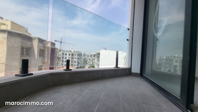 Studio Neuf 63m2 4èTerrasse Balcon garage Palmier — 2