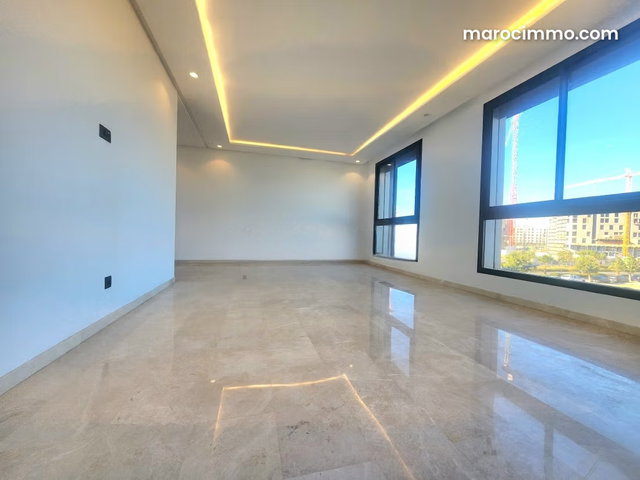 Location d'un appartement à Casablanca Finance City. 2 chambres. Système de parabole et résidence sécurisée — 2