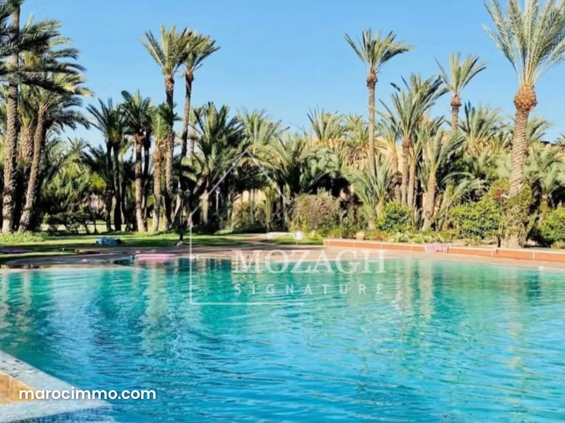 Appartement meublé avec piscine à la Palmeraie Marrakech — Marrakech