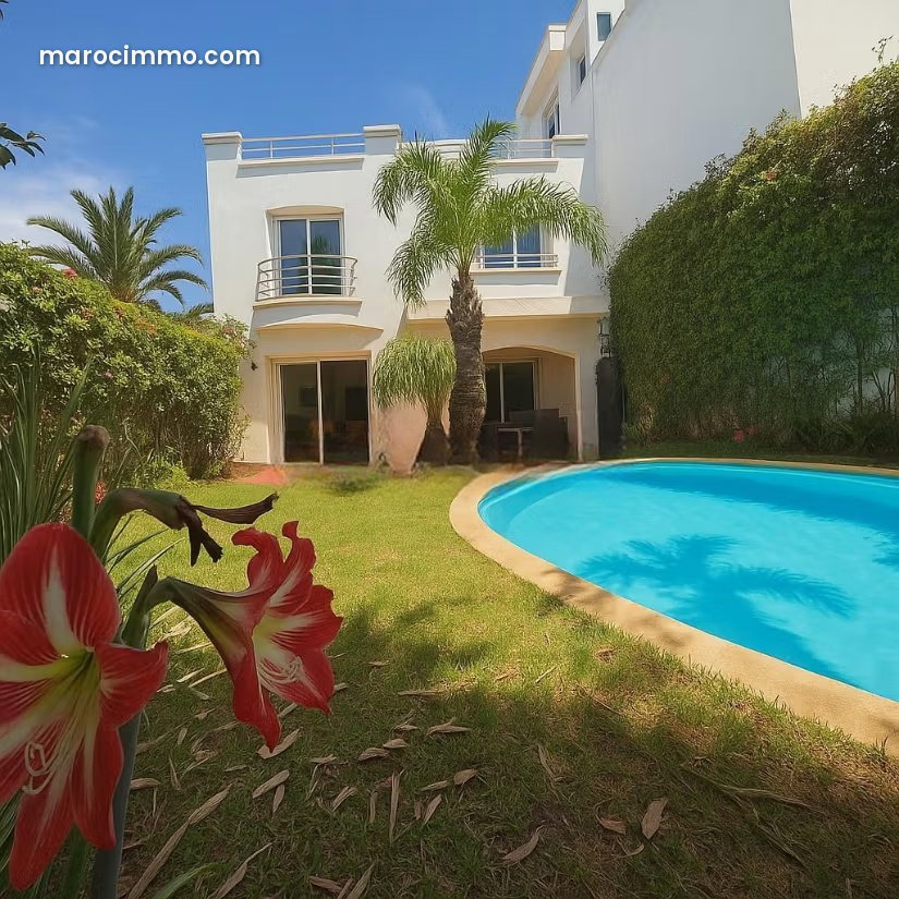 Luxury villa for rent in Ain Diab, Casablanca — Casablanca