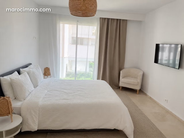 Superbe appartement à louer à Casablanca Finance City. Superficie 130 m². Meublé — 5