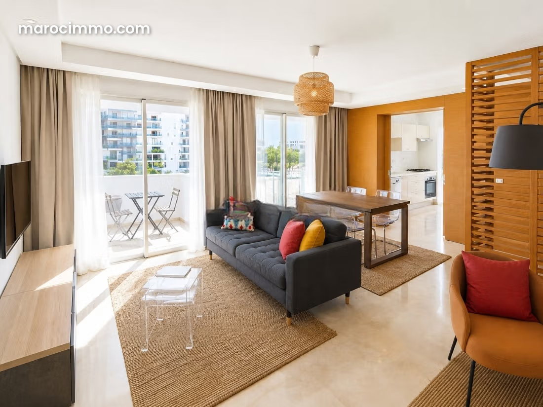 Appartement meublé à louer, Casablanca Finance City — Casablanca