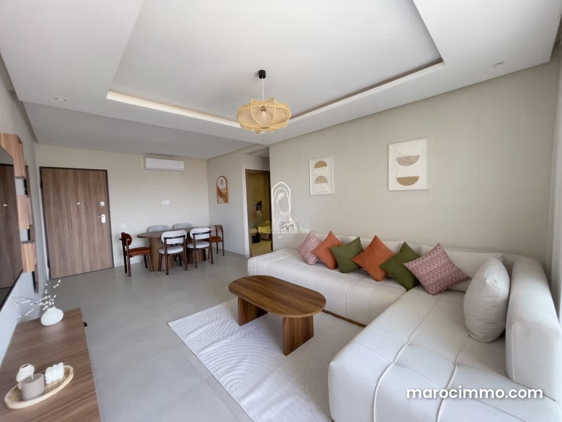 Appartement meublé avec piscine à louer à Guéliz Marrakech — Marrakech