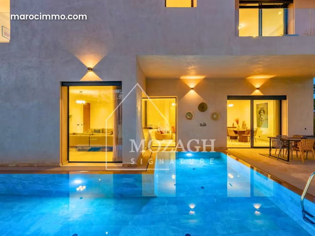 Superb villa with private pool on Route d’Ourika — 3