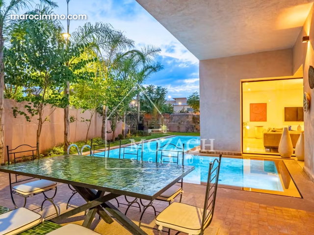 Superb villa with private pool on Route d’Ourika — 4