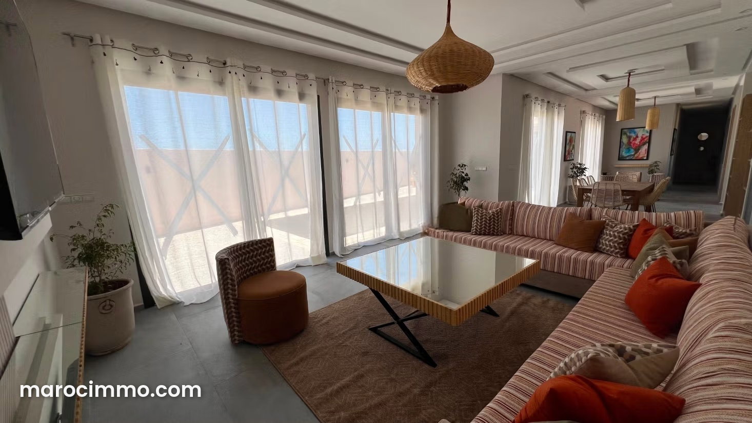 Villa récente avec piscine à Essaouira, Route de Marrakech — Essaouira