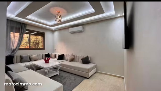À louer – Superbe duplex meublé à Guéliz – Quartier Camp El Ghoul — 2