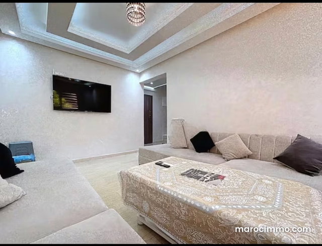 À louer – Superbe duplex meublé à Guéliz – Quartier Camp El Ghoul — 3