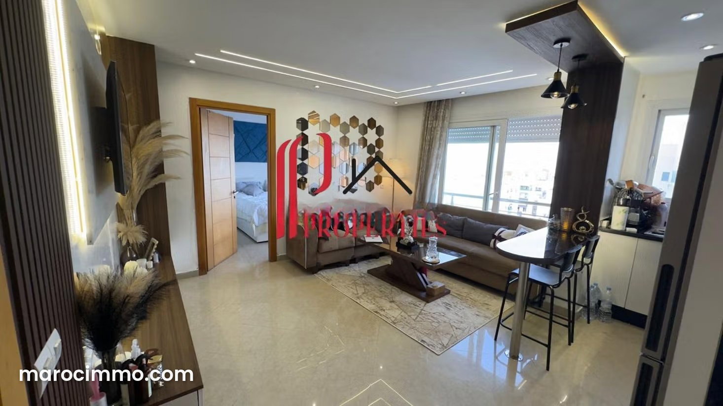 Appartement meublé à louer à Gauthier, Casablanca — Casablanca