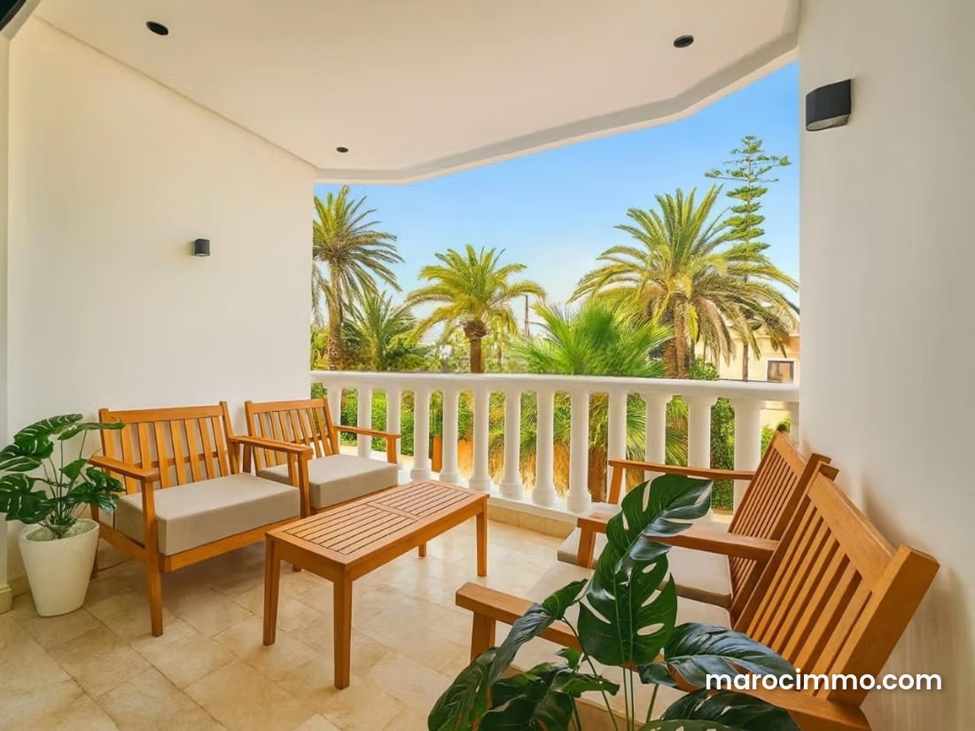 Appartement meublé de standing à louer, Aïn Diab, Casablanca — Casablanca