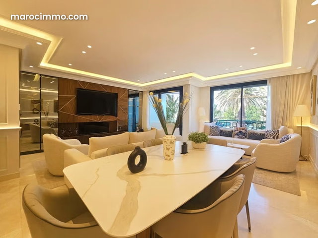Sublime appartement meublé à louer à Ain diab — 2