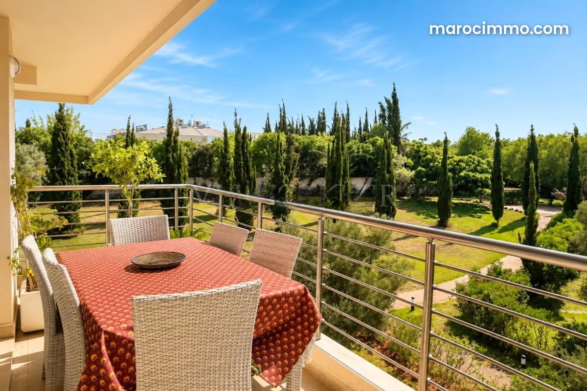 Location Duplex 5 Chambres avec Terrasse, Bouskoura