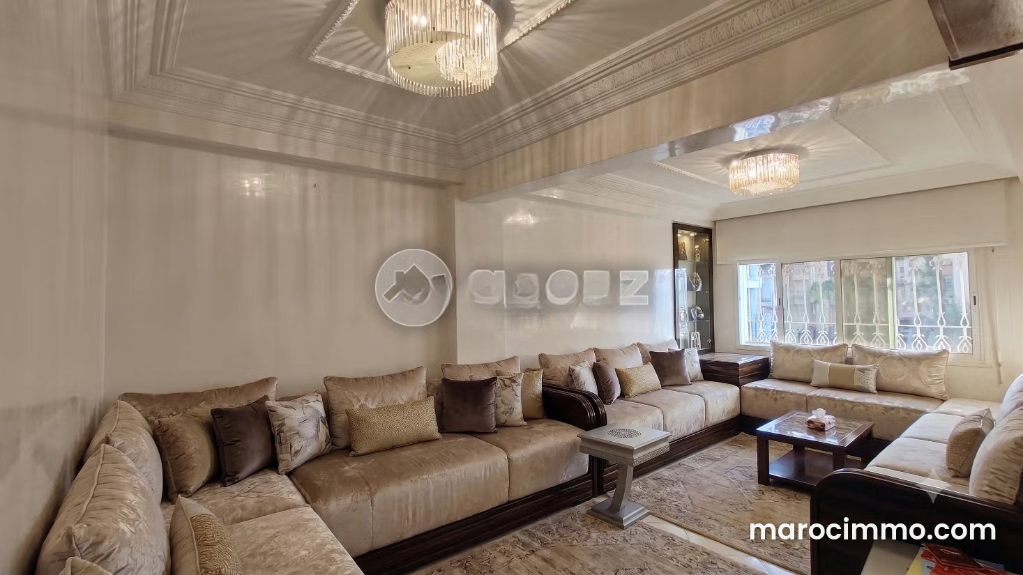 Appartement lumineux avec terrasse à louer à Bachkou Casablanca — Casablanca