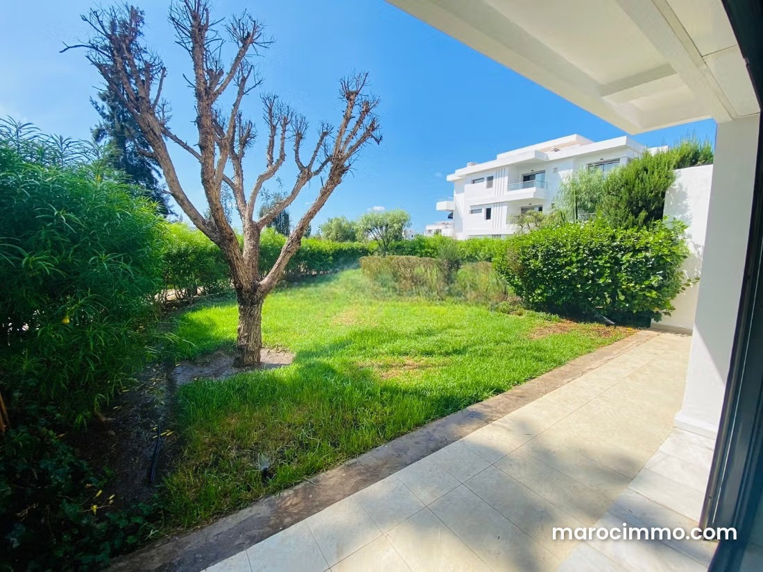 Rez de jardin 160 m² à louer Ville Verte Bouskoura — Bouskoura