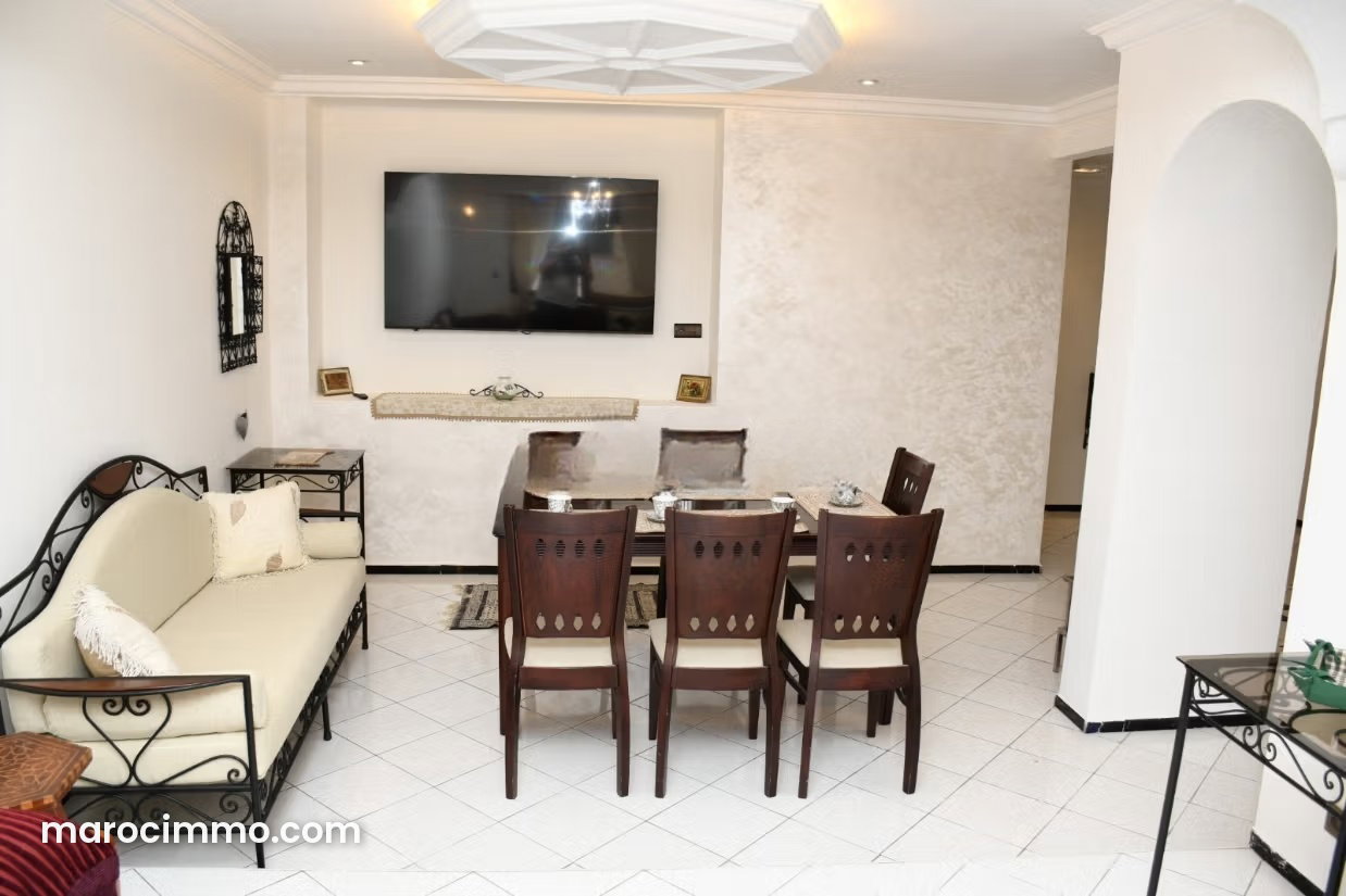 Appartement meublé 124 m² à louer à Agdal Rabat — Rabat