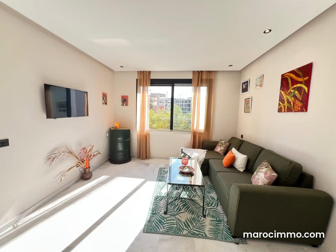 Appartement meublé avec terrasse à louer à Riviera Casablanca — Casablanca