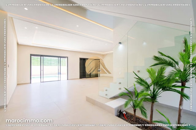 Villa vide à louer à Golf Akenza avec piscine privée et vue sur l’Atlas — 5