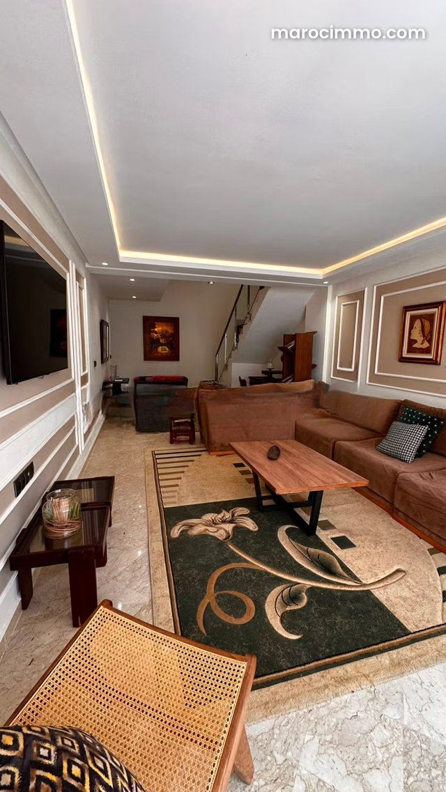 À louer – Duplex meublé haut standing, Quartier des Hôpitaux – Casablanca — 2