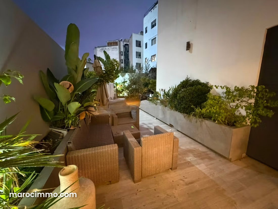 Appartement meublé haut standing à louer au Maarif, Casablanca — Casablanca
