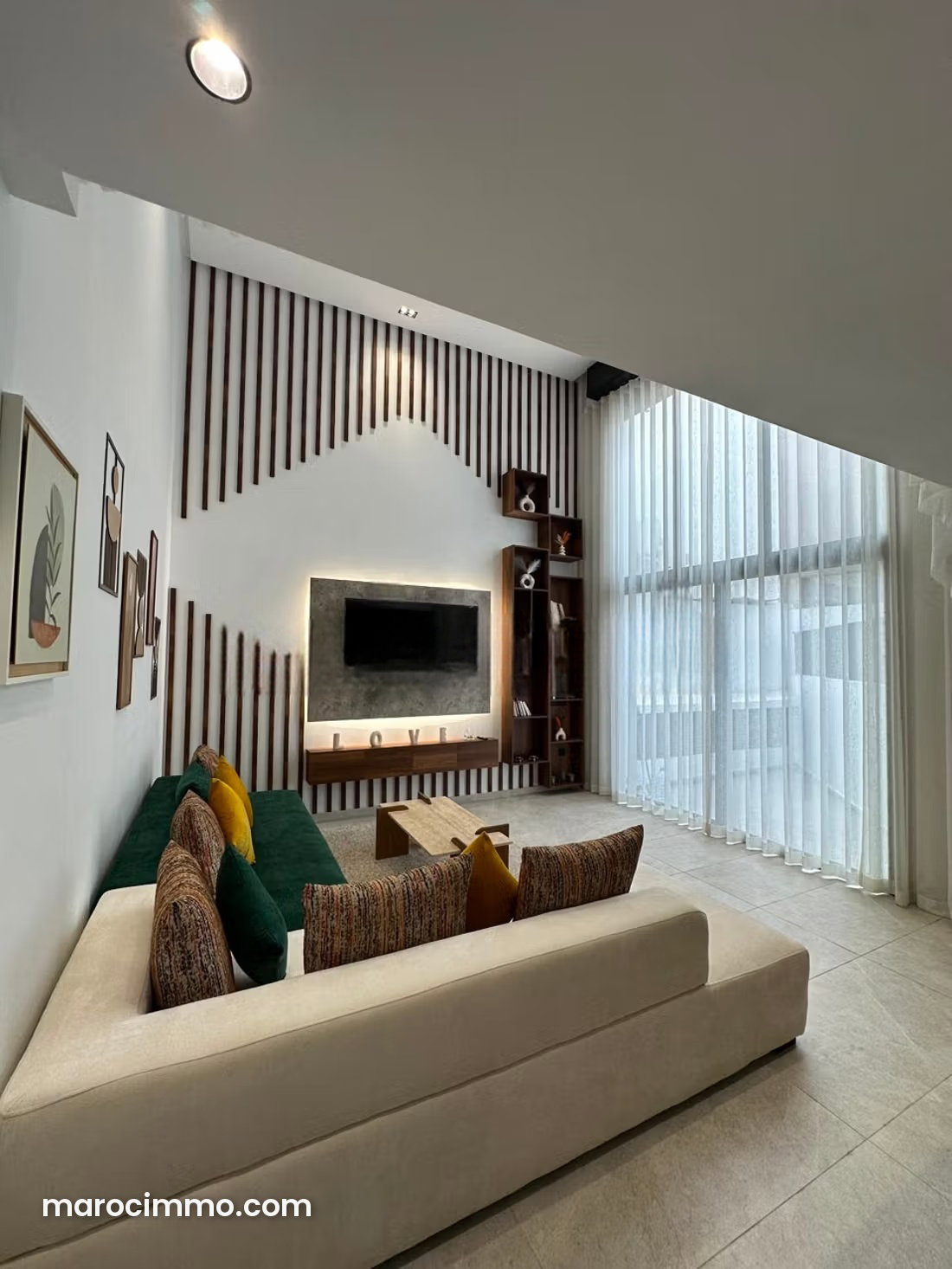 Appartement meublé avec terrasse à louer aux Princesses Casablanca — Casablanca