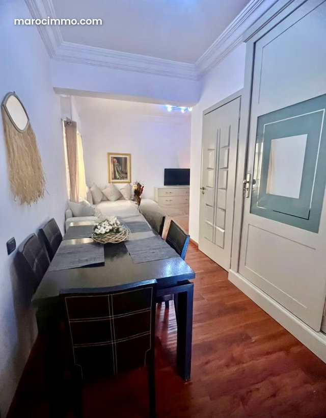 Bel appartement en location à Guéliz. 3 belles chambres. Meublé — 3