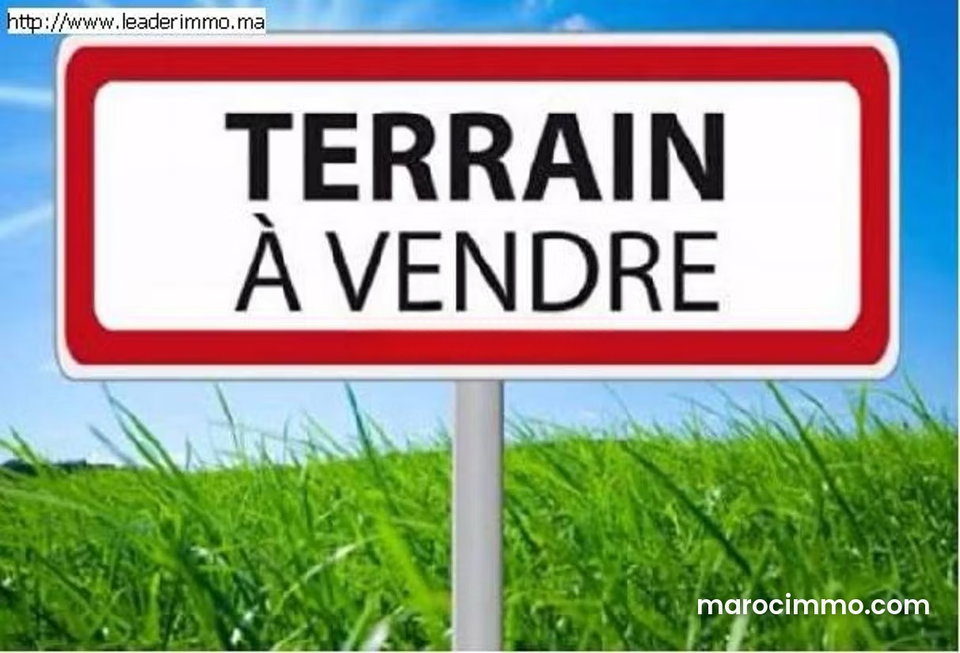 Terrain en vente à Dar Bouazza. Superficie 410 m²