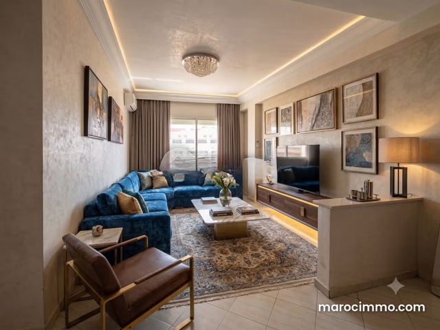 Appartement à vendre 75 m², 2 chambres Roches Noires Casablanca — الدار البيضاء