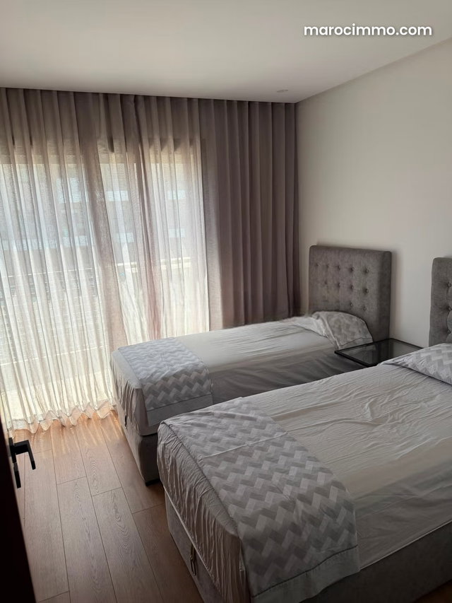Bel appartement en location à Casablanca Finance City. 4 grandes pièces. Meublé — 3