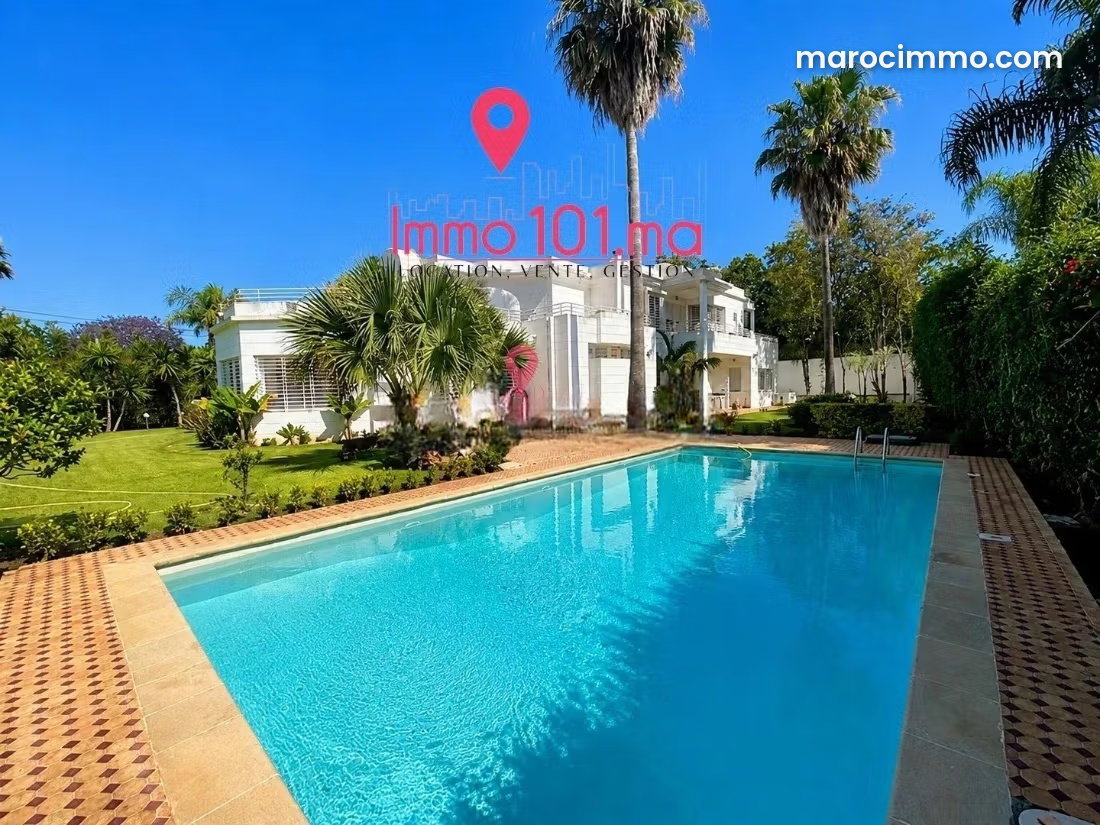 Villa de standing à louer à Souissi, Rabat — Rabat