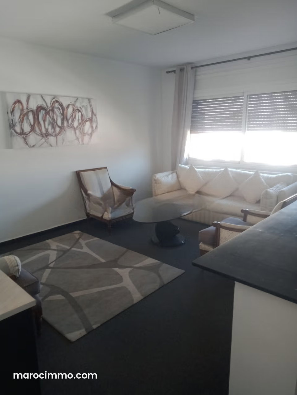 Bel appartement meublé à louer au centre de Hassan à Rabat