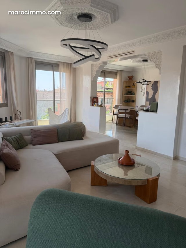 Appartement en vente à Guéliz. 3 chambres agréables. Bien meublé — 2