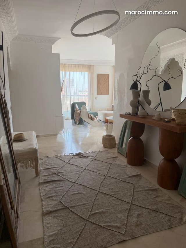 Appartement en vente à Guéliz. 3 chambres agréables. Bien meublé — 4