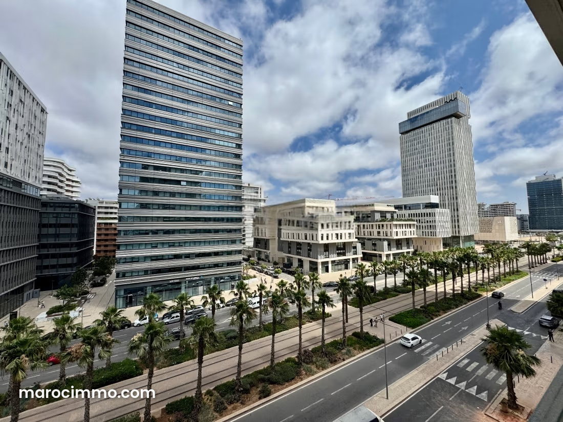 Appartement meublé au 11e étage à Casablanca Finance City — Casablanca