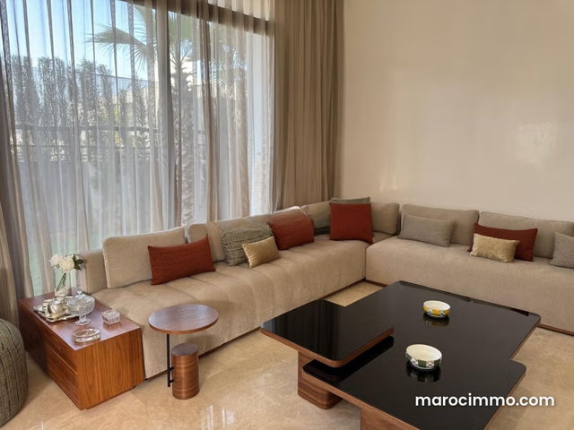 Dar bouazza villa moderne à louer meublé — 4
