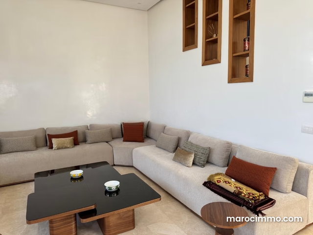 Dar bouazza villa moderne à louer meublé — 3